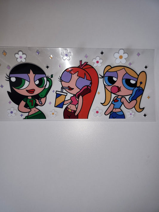 Power Puff Girl Wraps 16oz