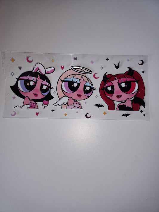 Power Puff Girl Wraps 16oz