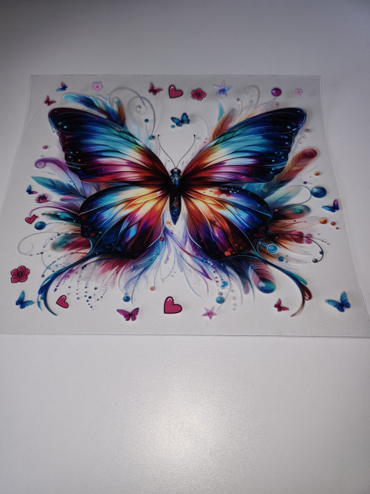 20oz Butterfly Wrap Decals